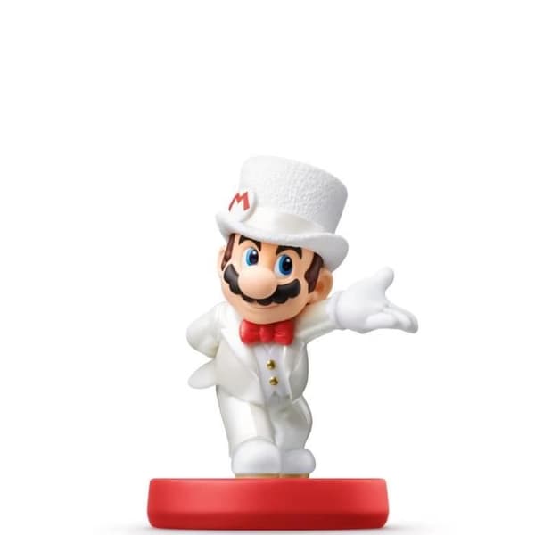 Amiibo Figur - Mario (Bryllupstøj) • Super Mario Collection