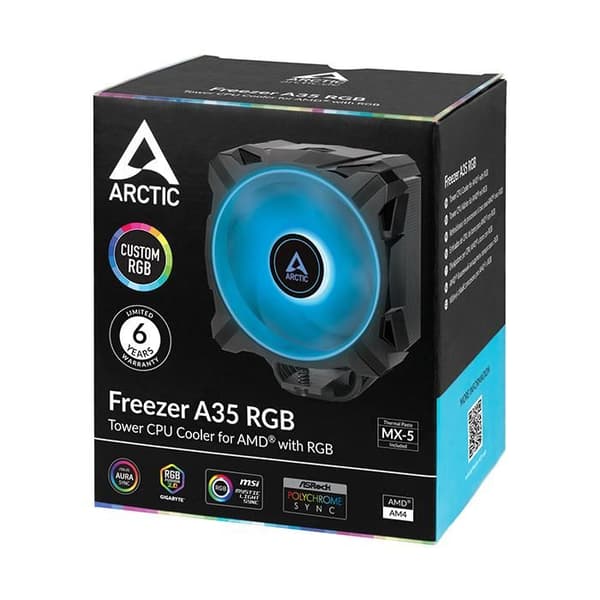 ARCTIC Freezer A35 RGB – CPU-fläkt för AMD-socket