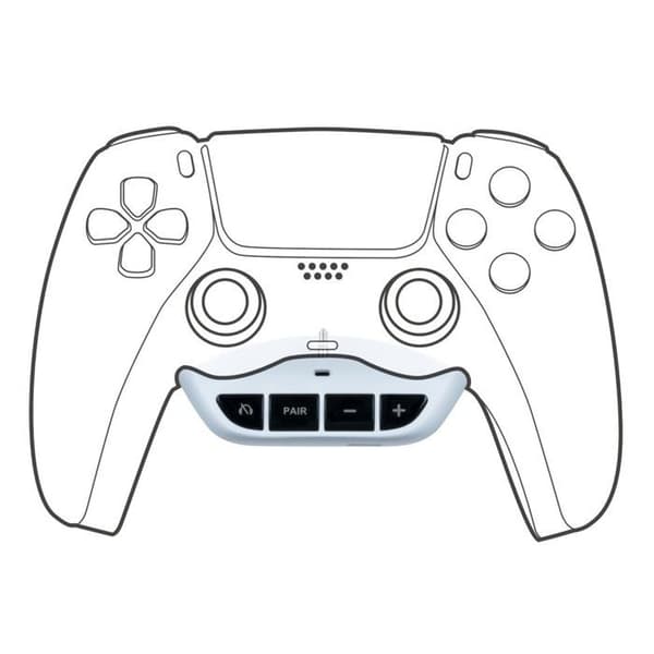 Bluetooth-adapter - NACON - PS5 - Trådlös - Vit - 10h batteritid