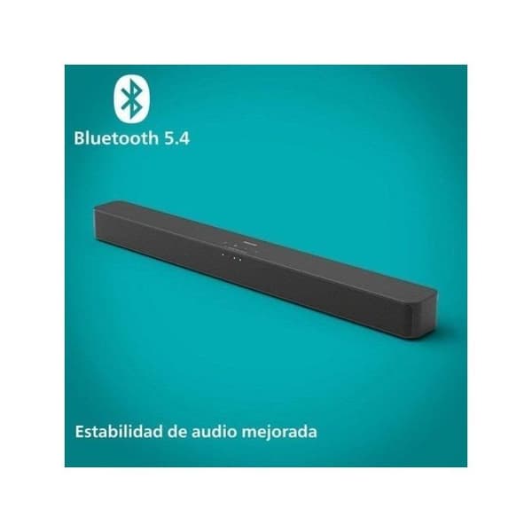 Philips TAB4000 Bluetooth Soundbar 2.0 Kanaler 60W HDMI ARC Sort