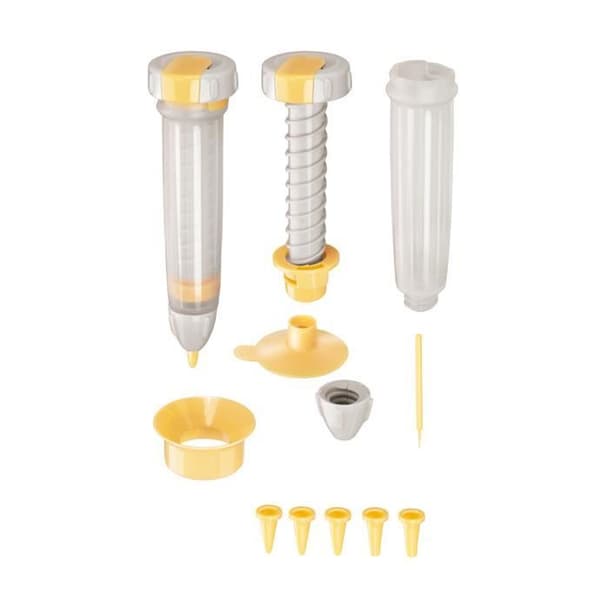 Tescoma 630536, Silikon, Grå, Transparent, Gul, 150 mm