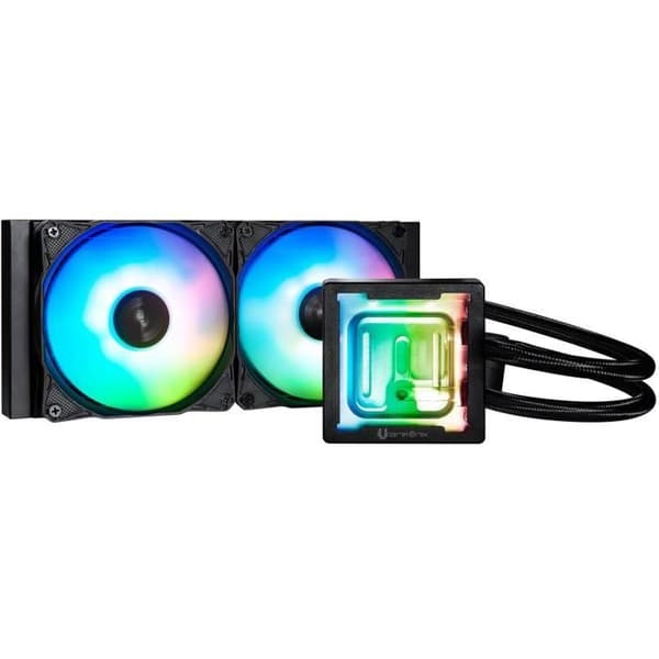 BITFENIX Cube AIO 240 (sort) - Vandkøling AIO - 2x120mm