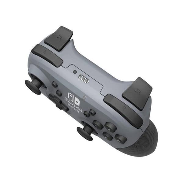 Spilcontroller - HORI - Trådløs HORI-controller - Grå - USB - Officiel Nintendo-licens
