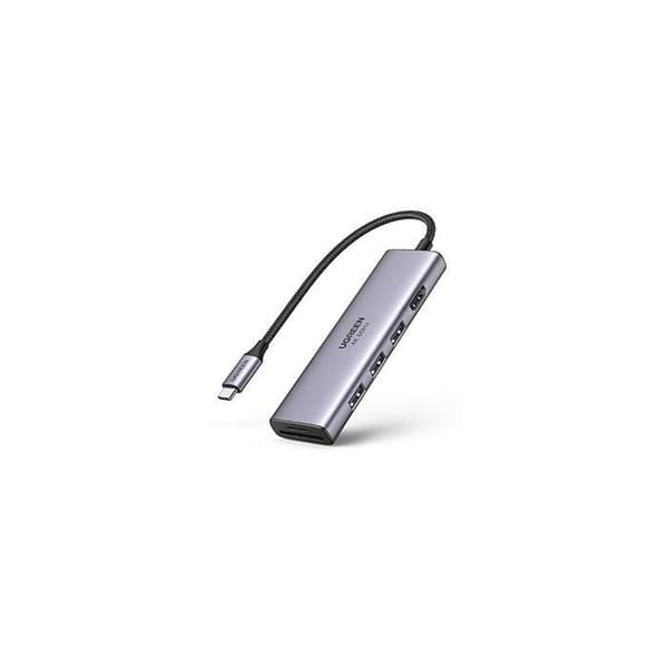 Multifunktionell USB-C-adapter - UGREEN - Grå