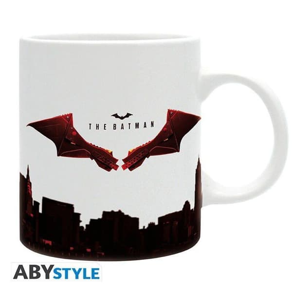 Mugg - DC COMICS - Batman - 320 ml - Keramik - Matt Vit - Samtida Design