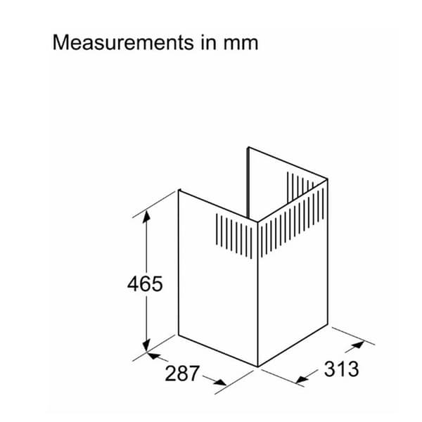 Bosch Kit för renluftåtervinning för fläkt - DWZ1FB6I6