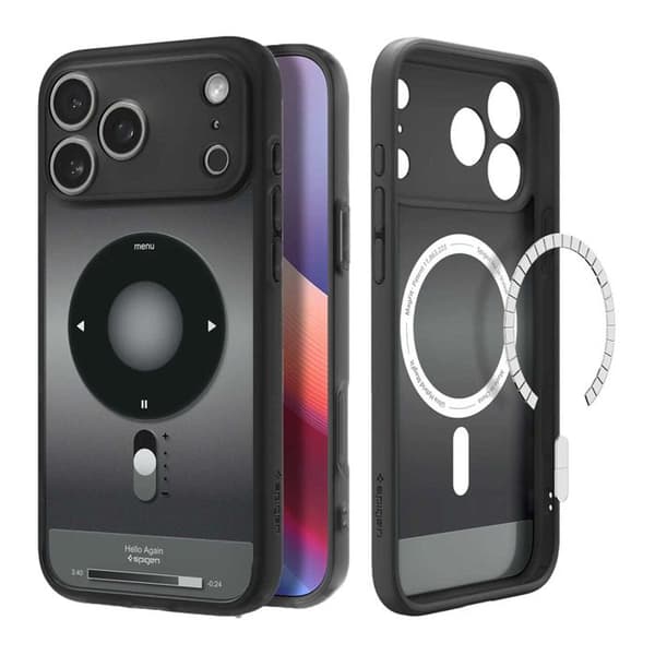 Coque Ultra Hybrid MagSafe Apple iPhone 17 Pro Max - Klassisk Sort