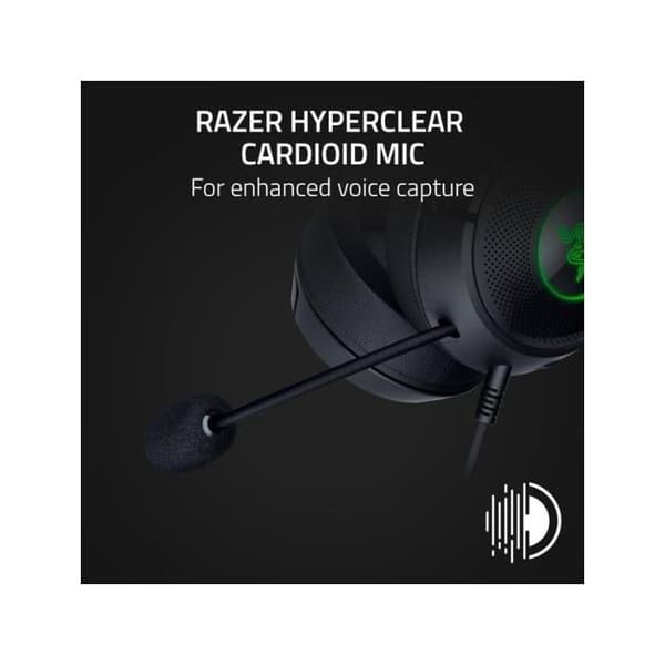 Spil headset - Razer - Kraken Kitty V2 - Sort - USB-A - Over-Ear