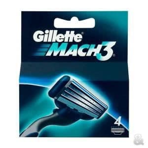 Gillette - GILLETTE MACH 3 4 stk.