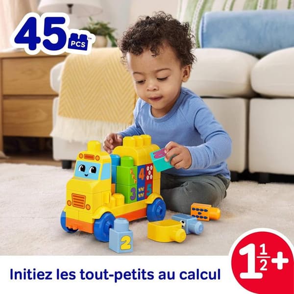 MEGA BLOKS BYGG & RÄKNA BUSS