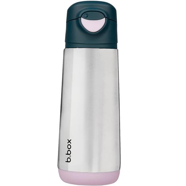 Termokande - B.BOX - 500 ml - Indigo/Rose - Rustfrit stål - Ergonomisk
