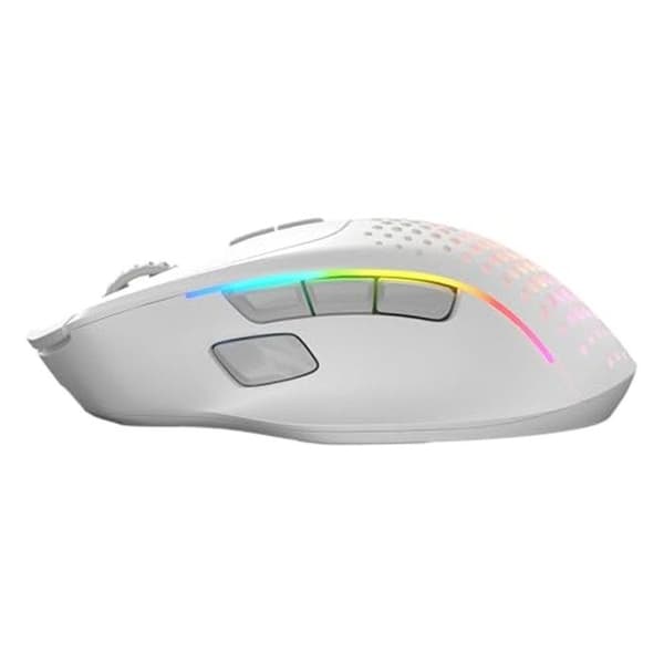 Trådløs mus - Glorious - Model I 2 - Ergonomisk - 9 programmerbare knapper - Mat hvid