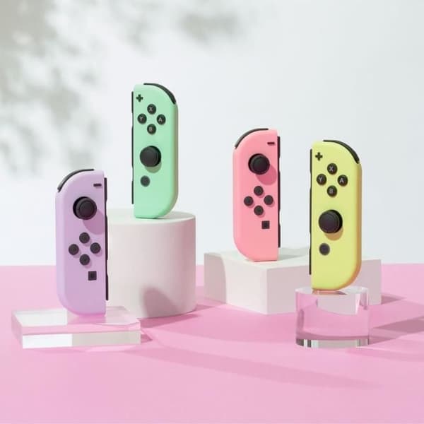 Pastel Lilla & Pastel Grøn Joy-Con controller sæt til Nintendo Switch