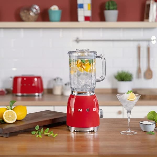 Blender - SMEG - BLF03RDEU - 800 Watt - 1,5 Liter - 4 Forudefinerede Programmer