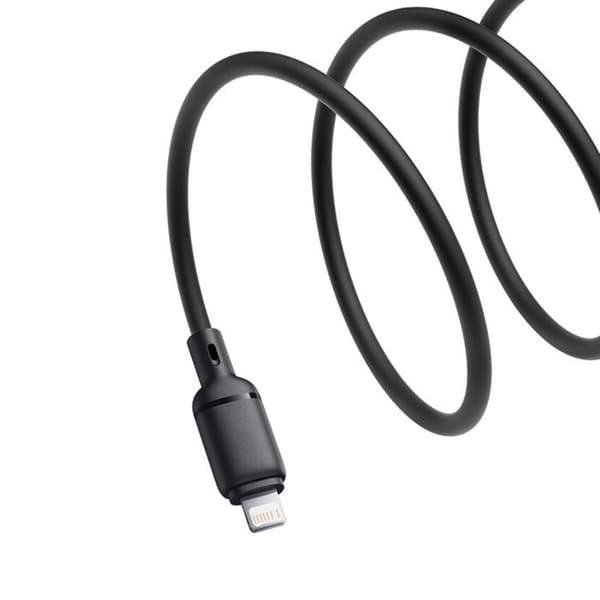 Baseus Silky Series USB-A Lightning 2.4A 1m Sort