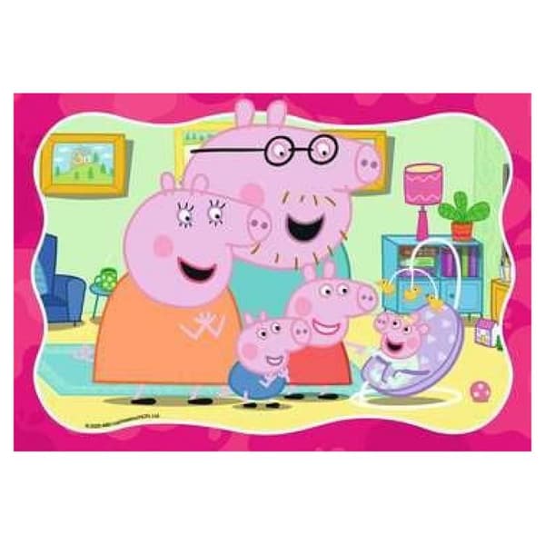 Pussel 2x24 bitar - Nya äventyr / Peppa Pig