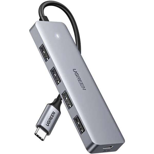 USB-C hub 9 i 1 - UGREEN - HDMI, VGA, RJ45, SD, TF, USB-C - Sort