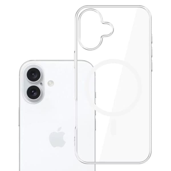 3mk Clear MagCase til iPhone 17 - Transparent