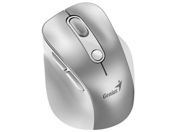 Trådlös Bluetooth-laddbar mini Ergo 9000S Pro silver-mus.