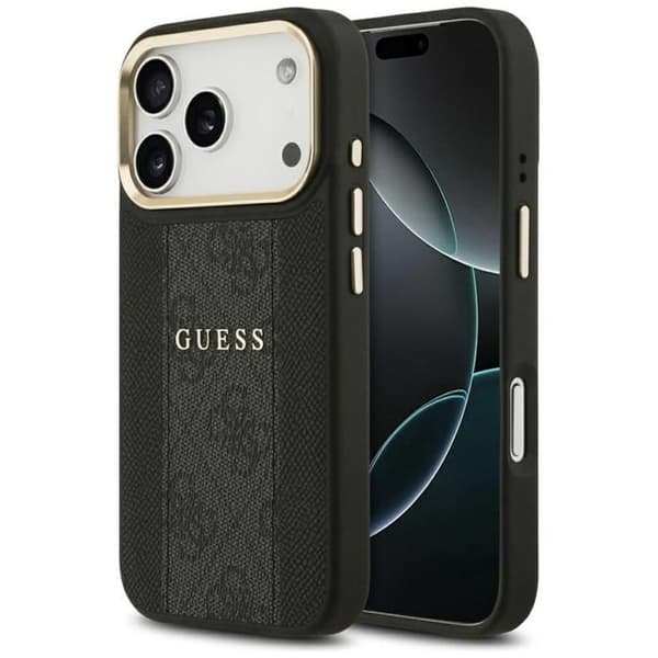 Guess Big 4G Classic Logo Cover til iPhone 17 Pro Max 6.9" Sort