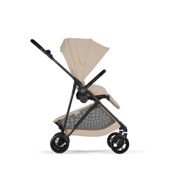 CYBEX - Melio 6 Barnvagn Kolfiber Mandelbeige