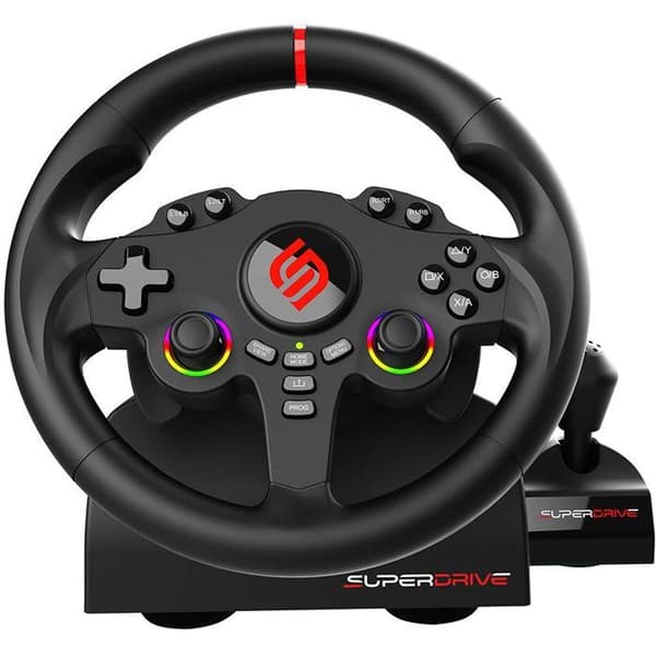 Volant gaming - SUBSONIC - Dubbel joystick LED + spak - PS4 PC Switch Switch 2 Xbox One Xbox Series