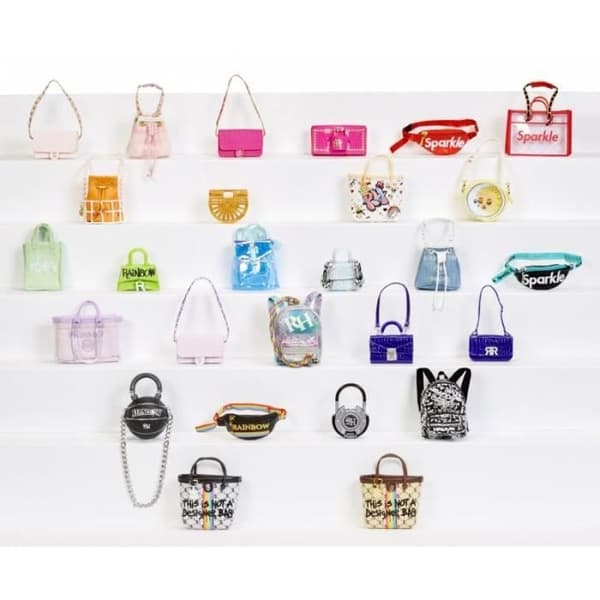 Rainbow High Mini Accessories Studio til håndtasker - Med over 25 mystiske og luksuriøse modeaccessories -