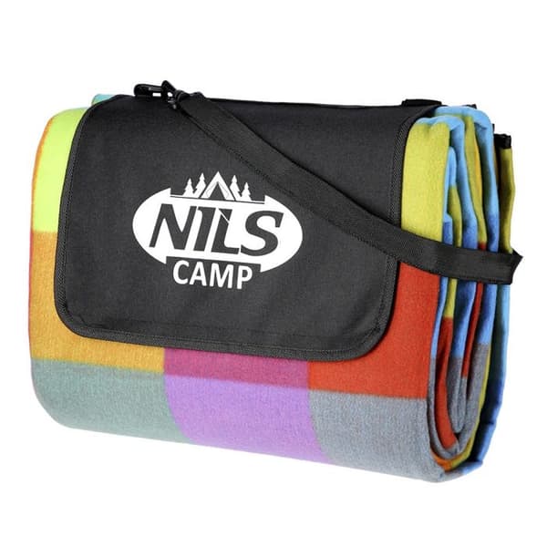 Fleece - Nils - NC2221 - 250 x 200 cm - Multifarvet - Rektangulær - 1,26 kg