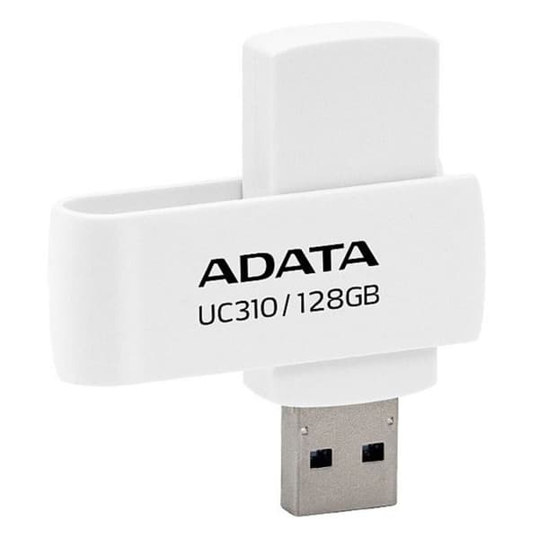 USB-nøgle - Adata - UC310 - 128 GB - USB 3.2 - Hvid