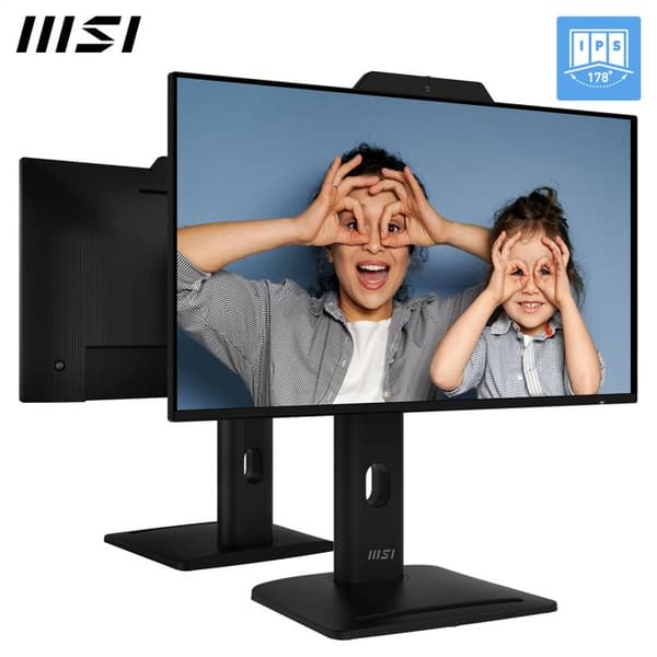 PC-skærm - MSI - Pro MP242PMG - 23,8 tommer - Full HD 1920x1080 - LCD Sort