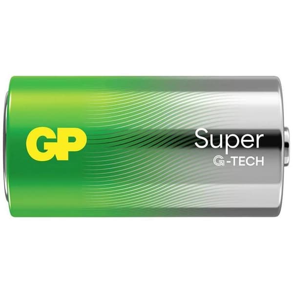 GP Super Pile LR14 (C) alkaliske 1,5 V 2 stk.