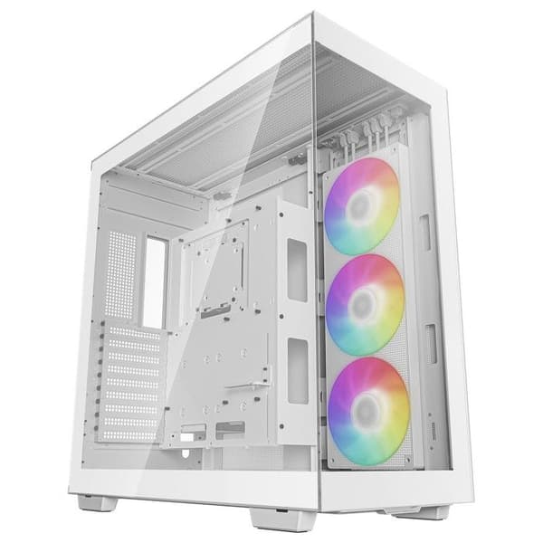 PC-chassi - DEEPCOOL - CH780 - Utan nätaggregat - Stort torn - E-ATX-format - Vit