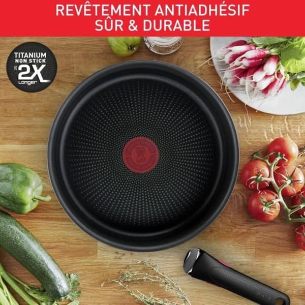 Tefal Ingenio Grydesæt 10 dele, Induktion