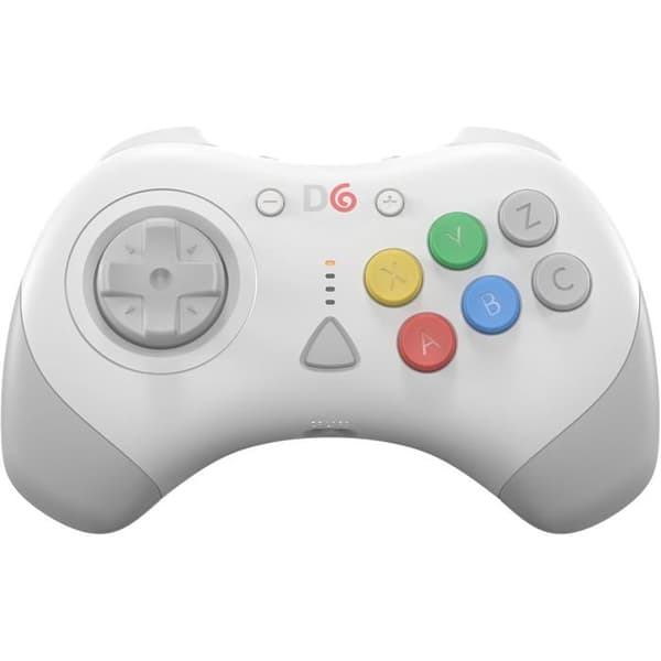 Retro Fighters D6 trådløs controller til Switch/PC/Dreamcast - Hvid