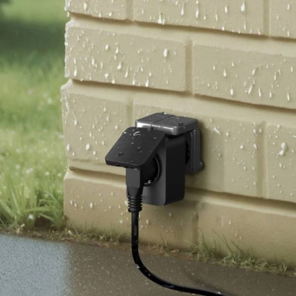 TP-Link Tapo P410M Utomhus Smart Plug Svart