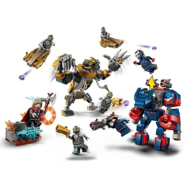 LEGO Marvel 76322 Avengers: Endgame Thor mod Chitauri - Legetøj til børn fra 8 år