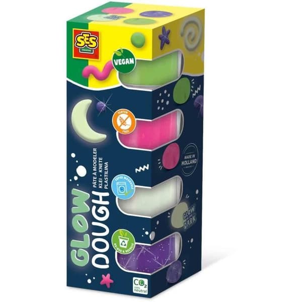 Pasta til modellering Feel good - Blank (4x90gr) - SES CREATIVE