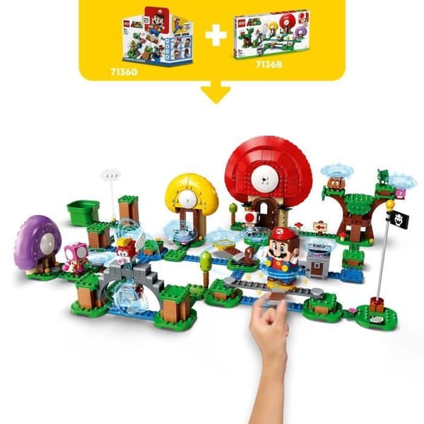 LEGO® Super Mario™ 71368 Toad's Treasure Hunt-udvidelsessæt
