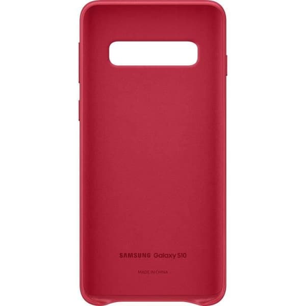 Samsung Lædercover S10 - Bordeaux rød