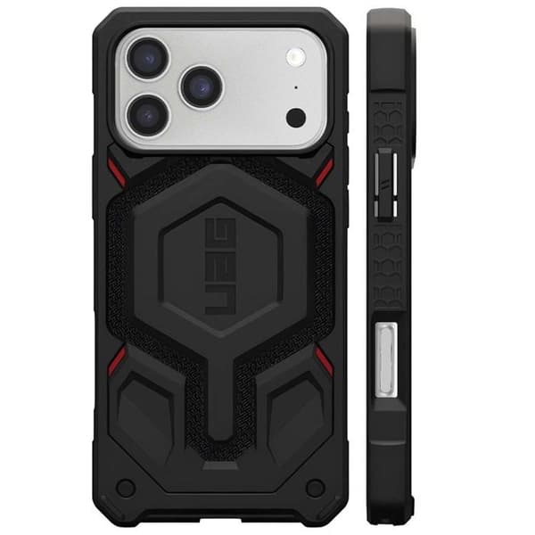Coque MagSafe - UAG - iPhone 17 Pro Max - 5 lag beskyttelse - Kevlar - Stødabsorberende