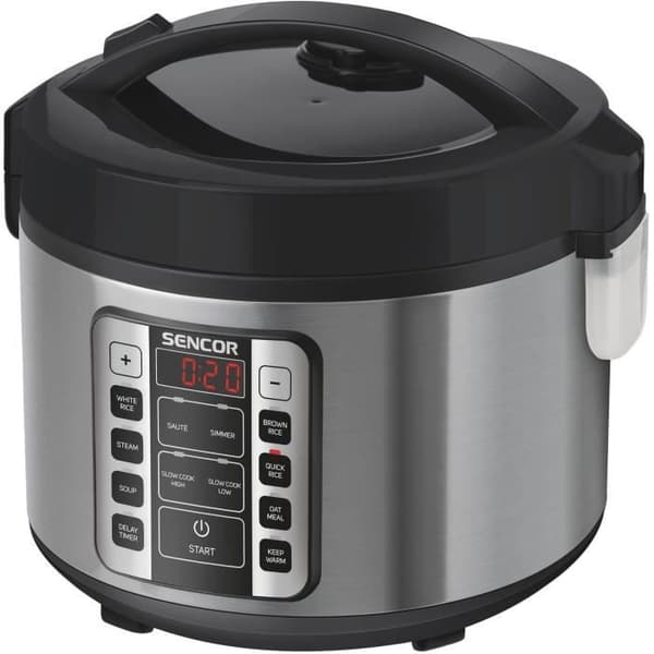 Multifunktionel riskoger - SENCOR - SRM 3151BK - 700 W - 1,5 L - Rustfrit stål