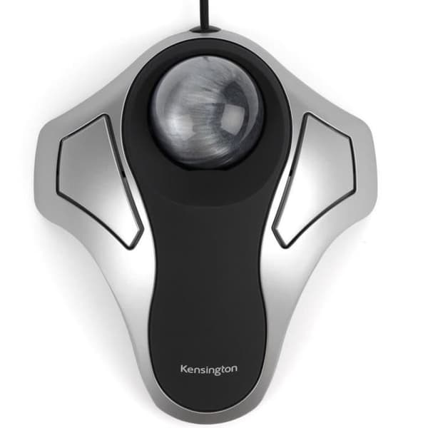 Kensington, Wired Ergonomic TrackBall Mouse til PC, Mac, Ambidextrous, Grå
