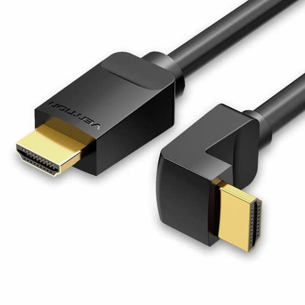 HDMI 2.0-kabel - VENTION - AARBH - 2 m - 4K UHD - 90 grader vinkel