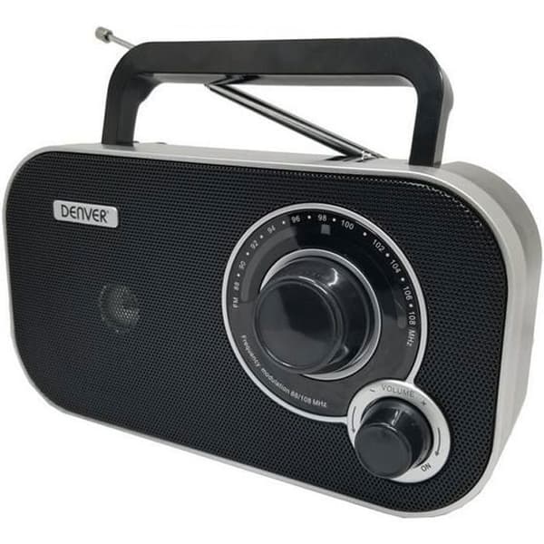 Transistor Radio - Denver Electronics - TR-51 - AM/FM Tuner - Bærbar - Sort