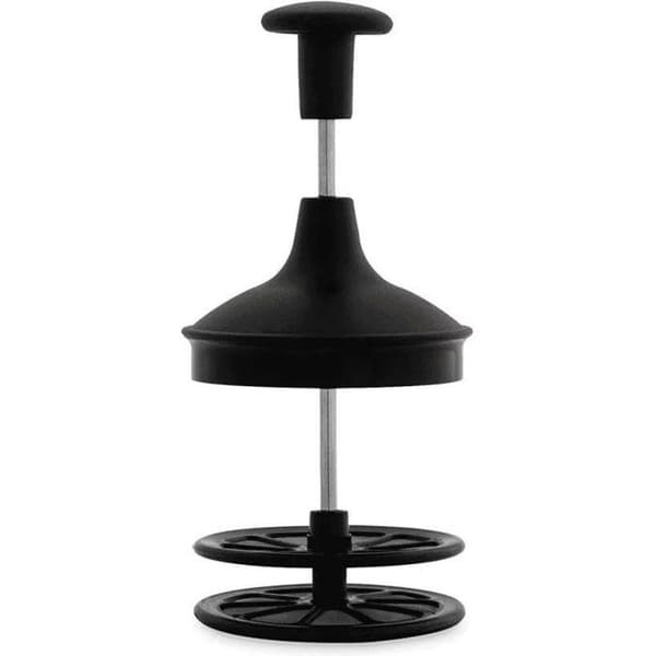 Manuel mælkeskummer - BIALETTI - PERFETTO CREMA - 330 ml - Sort