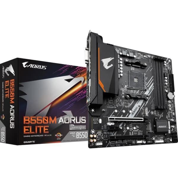 Moderkort - GIGABYTE TECHNOLOGY - B550M AORUS ELITE