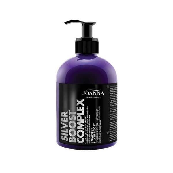 Shampoo JOANNA PROFESSIONAL Silver Bost Complex Argent 500 g