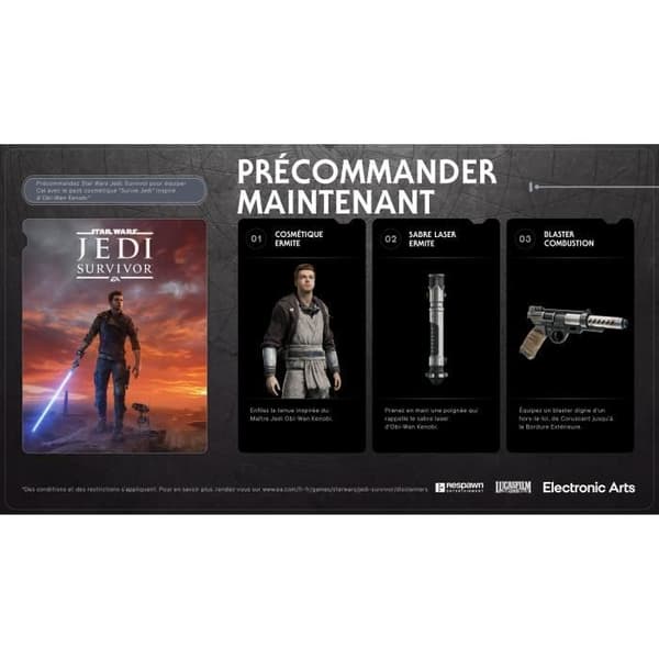 Star Wars Jedi Survivor - PS4-spil