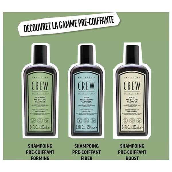 American Crew Formende Rensende Forberedelse til Krøllet Hår 250 ml