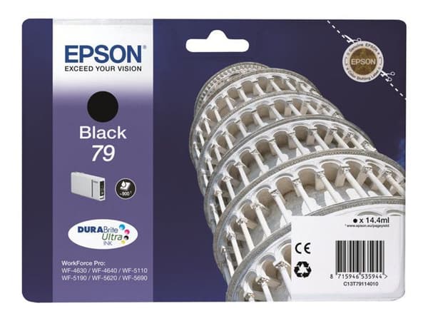 EPSON 79 blækpatron - Sort - 14,4ml - 900 sider